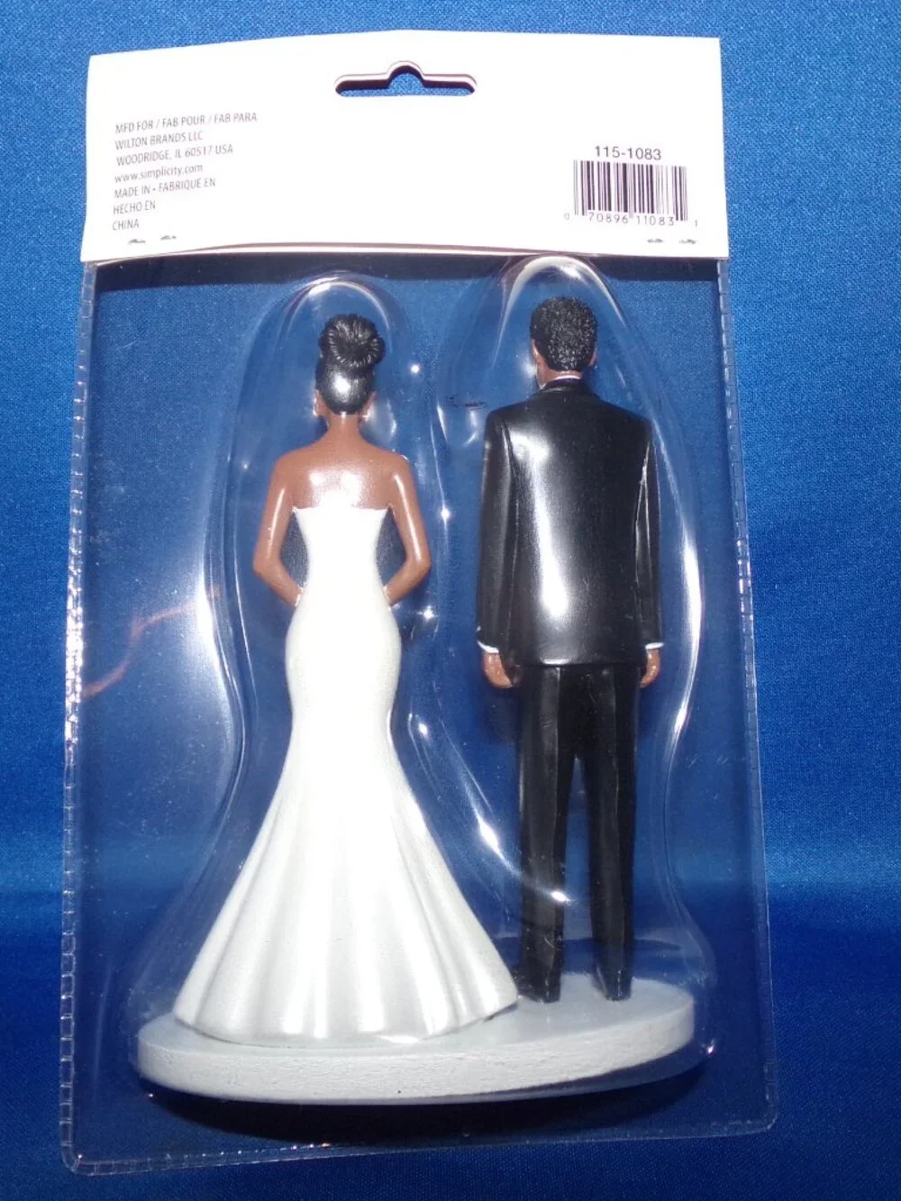 Pick 1 Wilton Wedding Cake topper Bride or Bride & Groom NEW